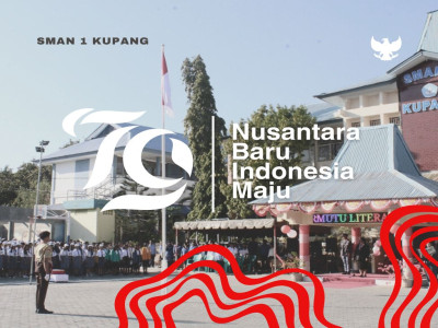 Upacara HUT ke 79 Republik Indonesia di Tingkat SMAN 1 Kupang