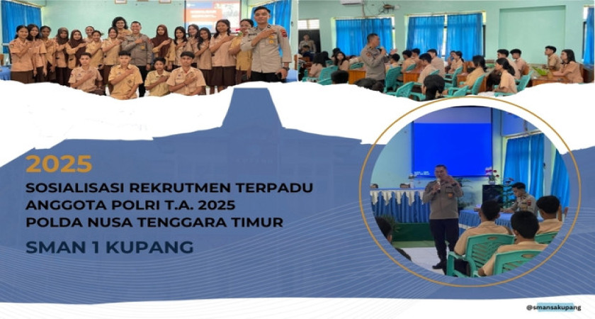 Sosialisasi Rekrutmen Terpadu Anggota POLRI T.A. 2025 Polda Nusa Tenggara Timur