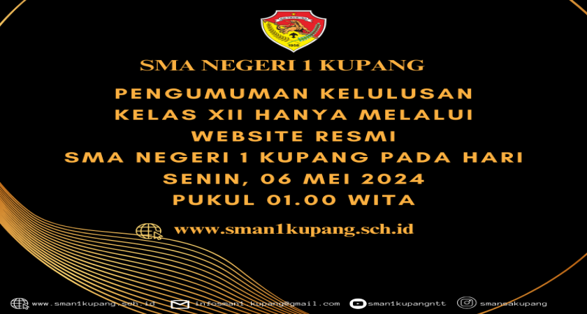 JADWAL PENGUMUMAN KELULUSAN KELAS XII TAHUN 2024