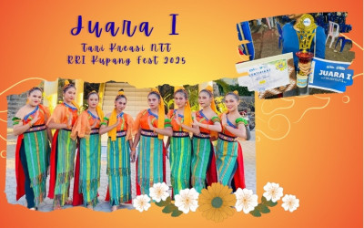 SMANSA Juara 1 Tari Kreasi NTT, RRI Kupang Fest 2025