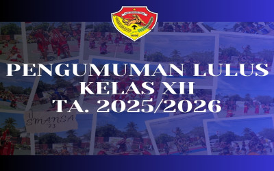 JADWAL PENGUMUMAN LULUS KELAS XII TA. 2025/2026